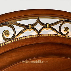 Кровать двойная (1600х2000) Joconda орех вариант №1